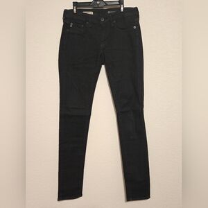 Adriano Goldschmied Jegging Super Skinny Fit Jean Black Wash Women's Size 27